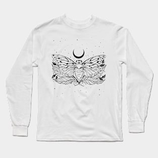 Cicada (Black) Long Sleeve T-Shirt